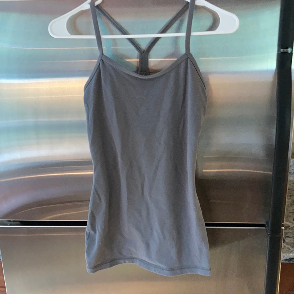 Grey Lululemon Tank Top (built in bra)